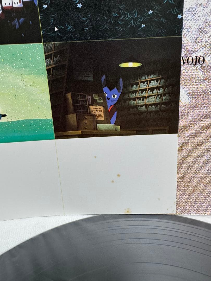 細野晴臣「銀河鉄道の夜」サントラ/ポストカード・帯付き