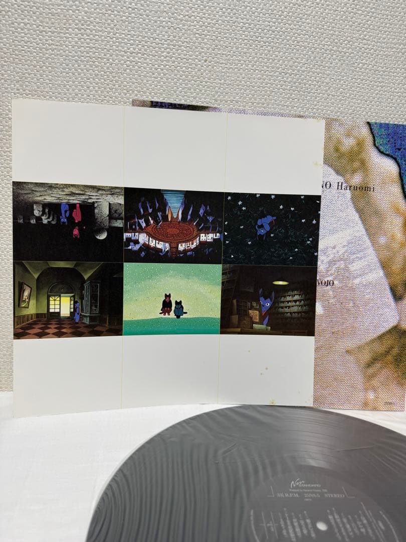 細野晴臣「銀河鉄道の夜」サントラ/ポストカード・帯付き