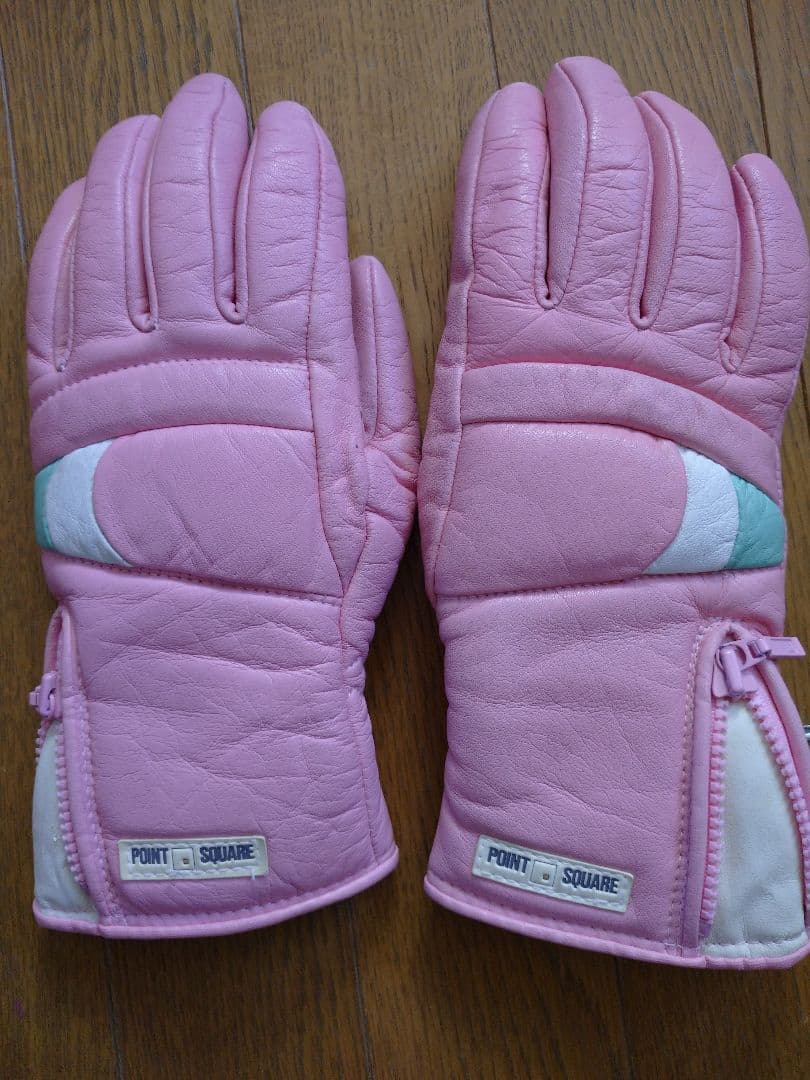 スキー用ウェア つなぎタイプ日本製 &  手袋 レディース  ピンク