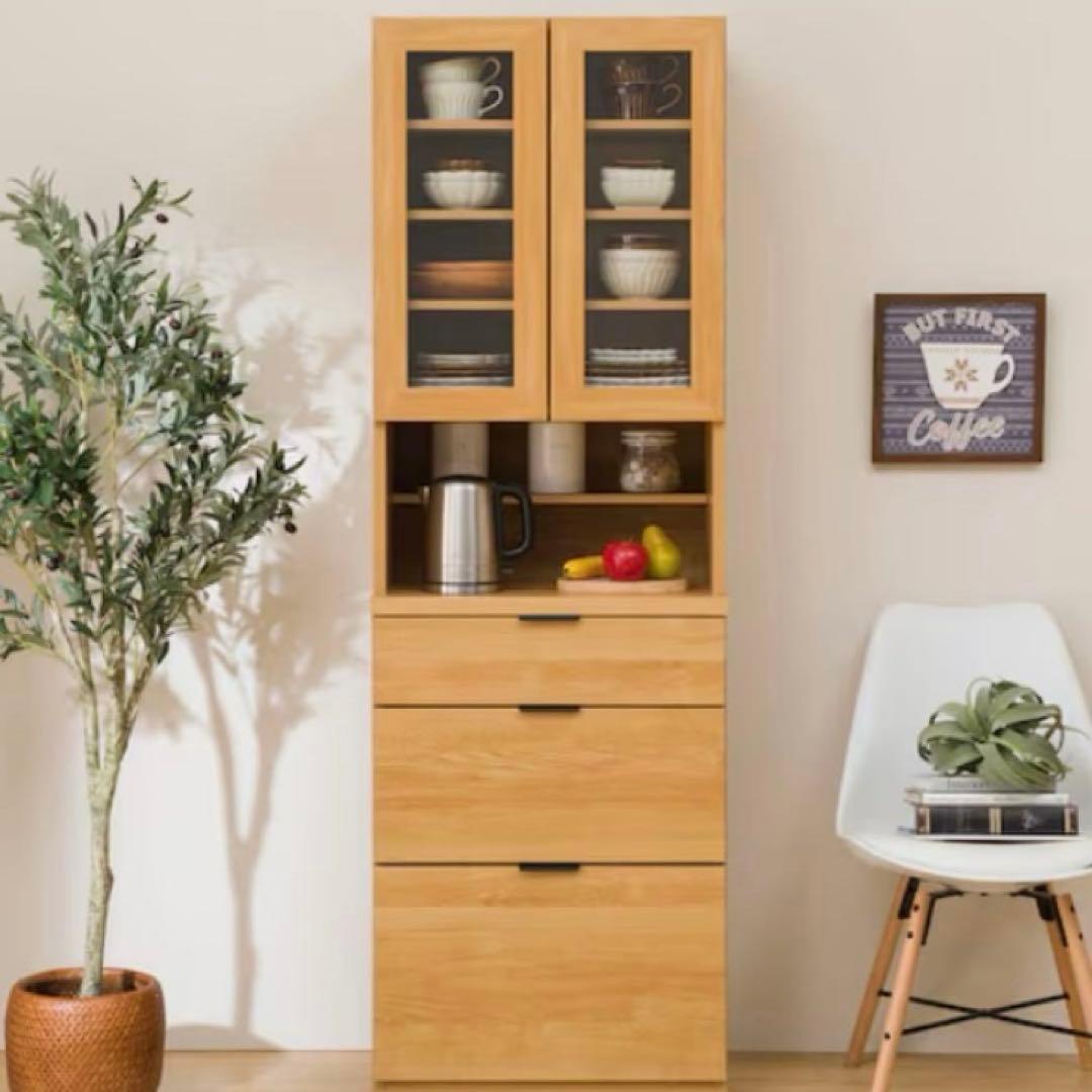 超美品！たのメル便発送・引き取りも可 ニトリエトナ 食器棚 ETONA-60DB