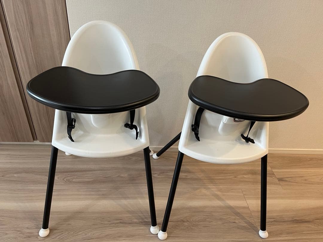 ベビービョルン　ハイチェア　2脚　ベルト付き