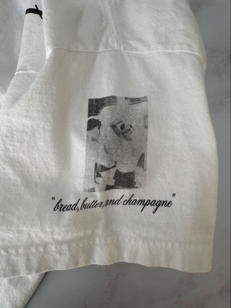 Let's get Lost×weber T shirt Monochrome