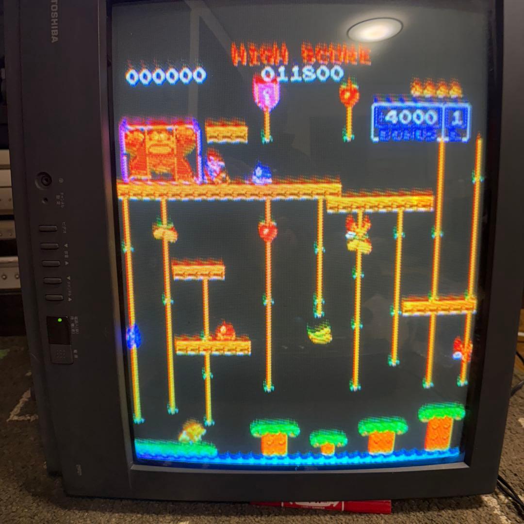 アーケードゲーム　基盤　ドンキーコングJR