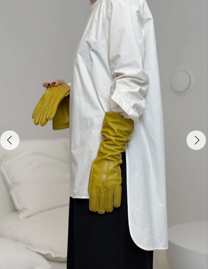 【4日まで限定価格】【新品・未使用】lambleather middleglob