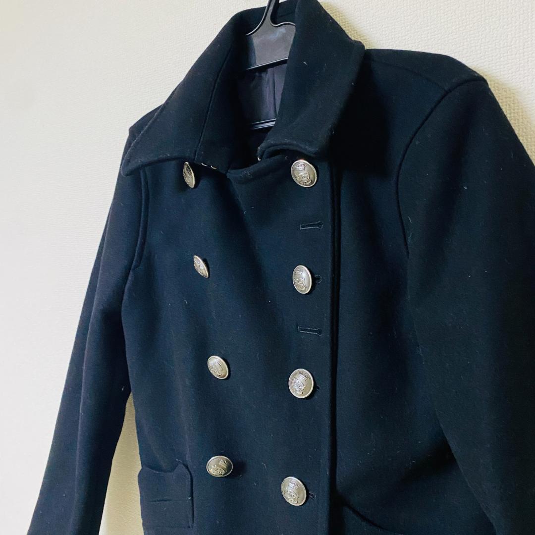 美品　ポールスミスコレクション　ピーコート　肉厚 ブラック　Mサイズ
