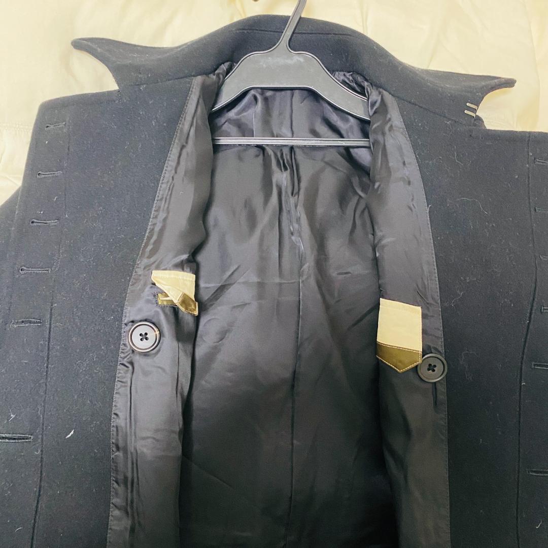 美品　ポールスミスコレクション　ピーコート　肉厚 ブラック　Mサイズ