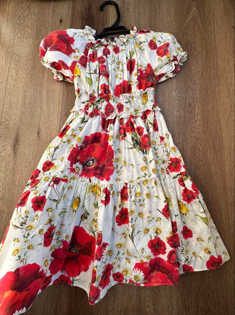 最終値下げ！！Dolce & Gabbana 花柄ワンピース 100cm~