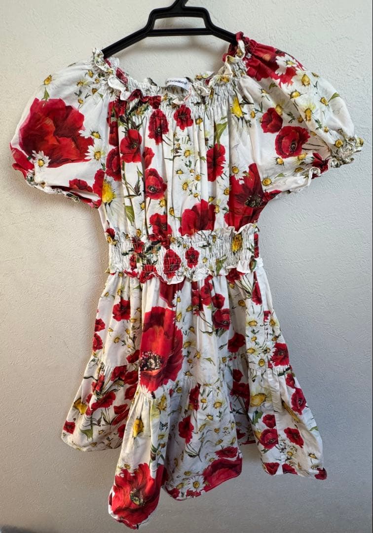 最終値下げ！！Dolce & Gabbana 花柄ワンピース 100cm~
