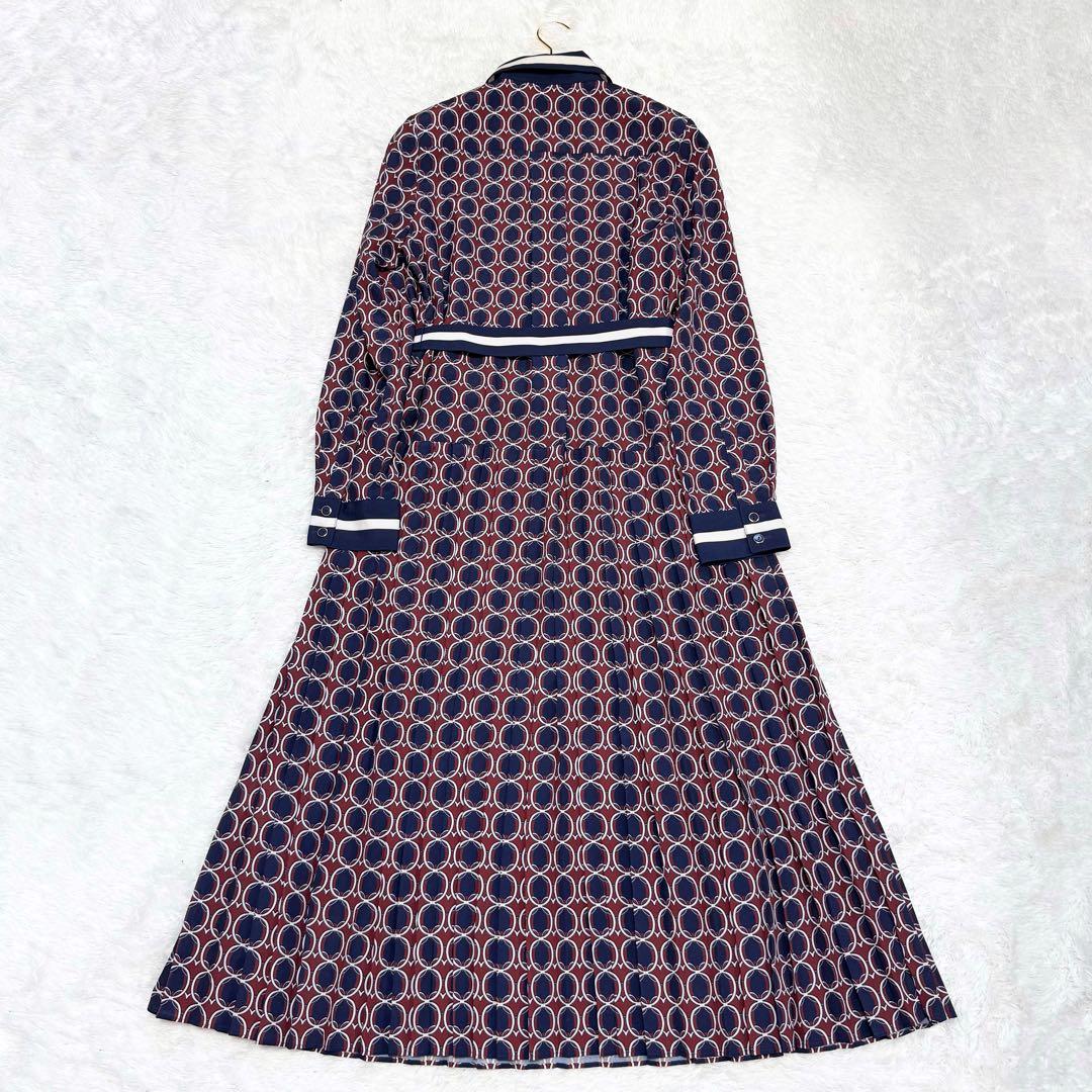 【極美品✨】ダイアグラム　キカシャツプリントワンピース 36 浅田真央着用