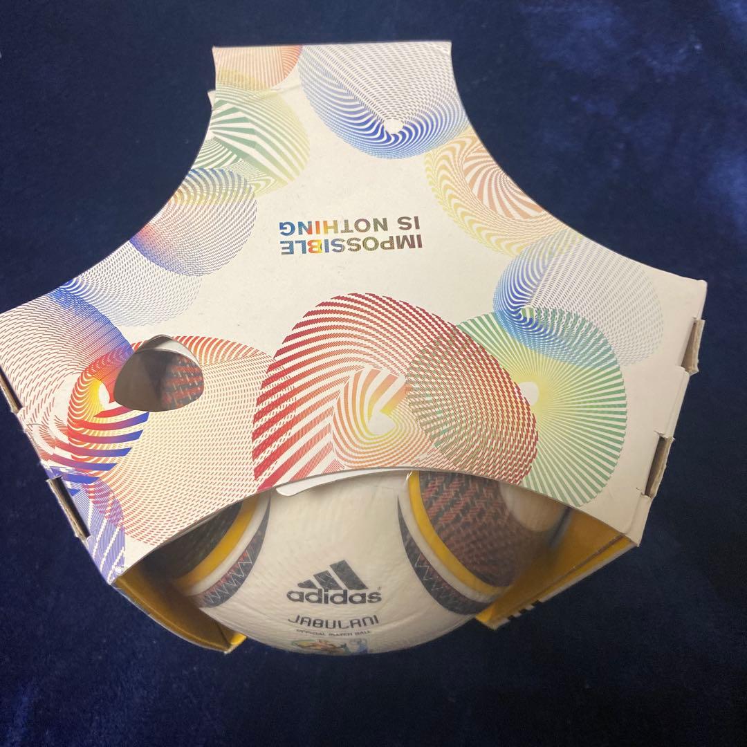 激レア。早い者勝ち、公式新品未使用！　ジャブラニ！サッカーボール 南2010W杯