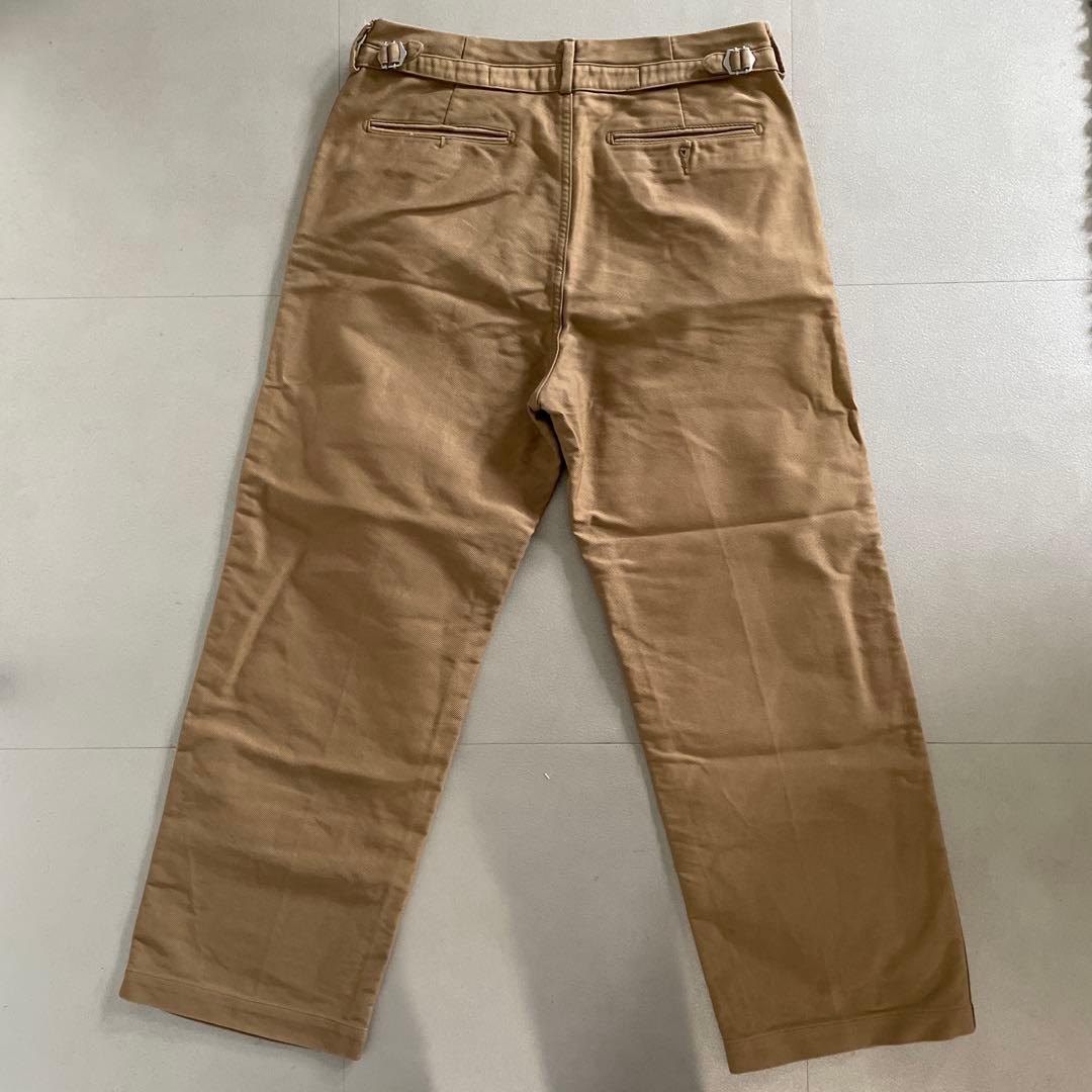 AURALEE FINX MOLESKIN WIDE PANTS / サイズ４