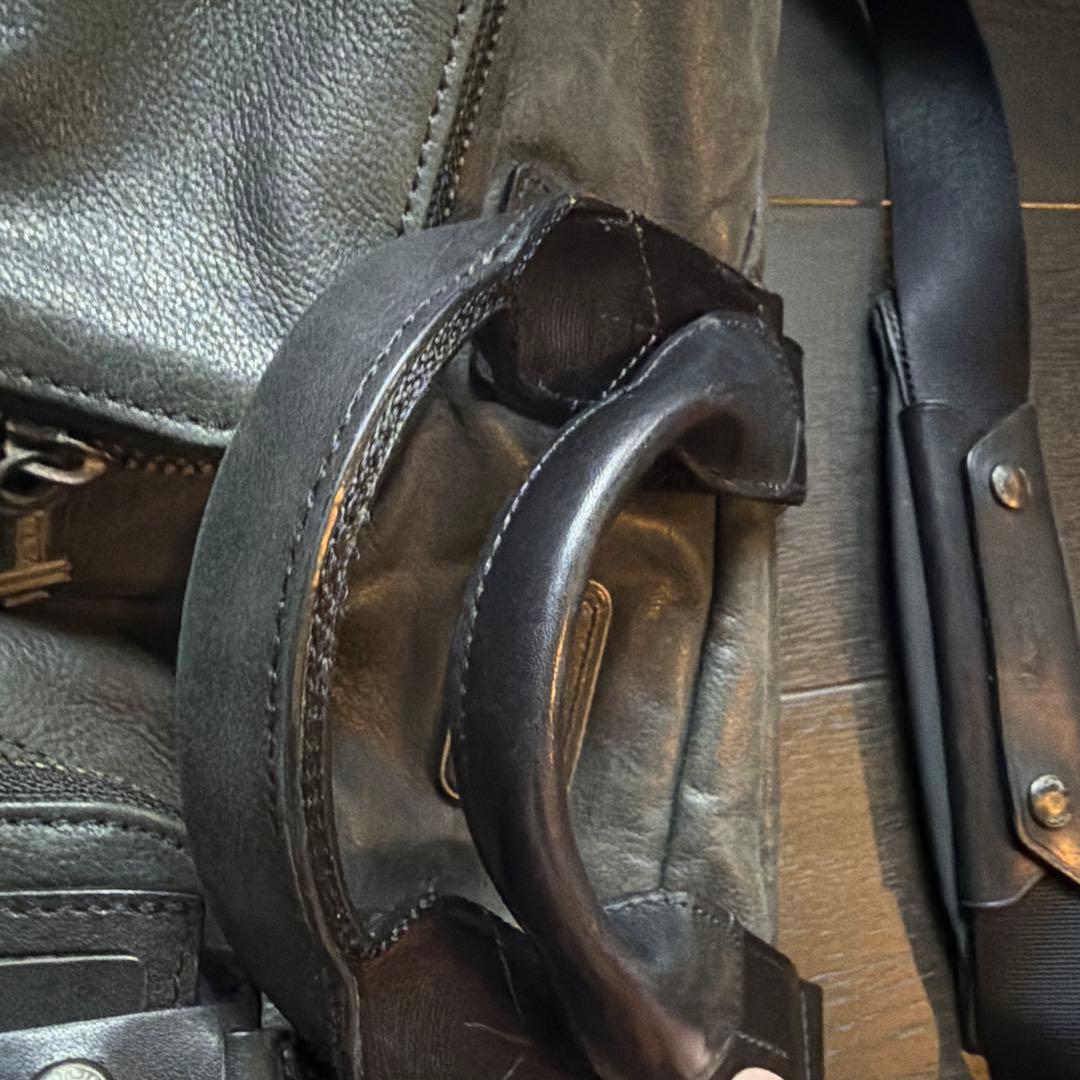 バッグ 2way ブラック TUMI アルファ 92340DH オールレザー