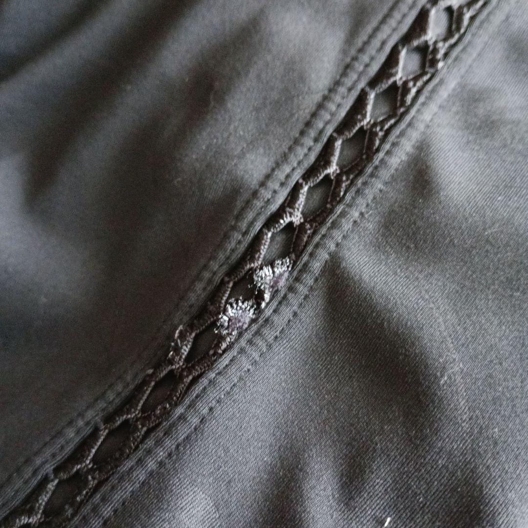 【 SUKALA 】バックフレアタンク＆エンボスリーフレギンス　M ブラック