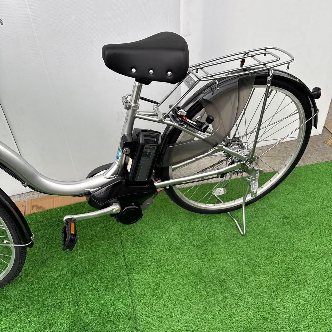 YAMAHAヤマハ電動アシスト自転車26インチ12.3Ah シルバー