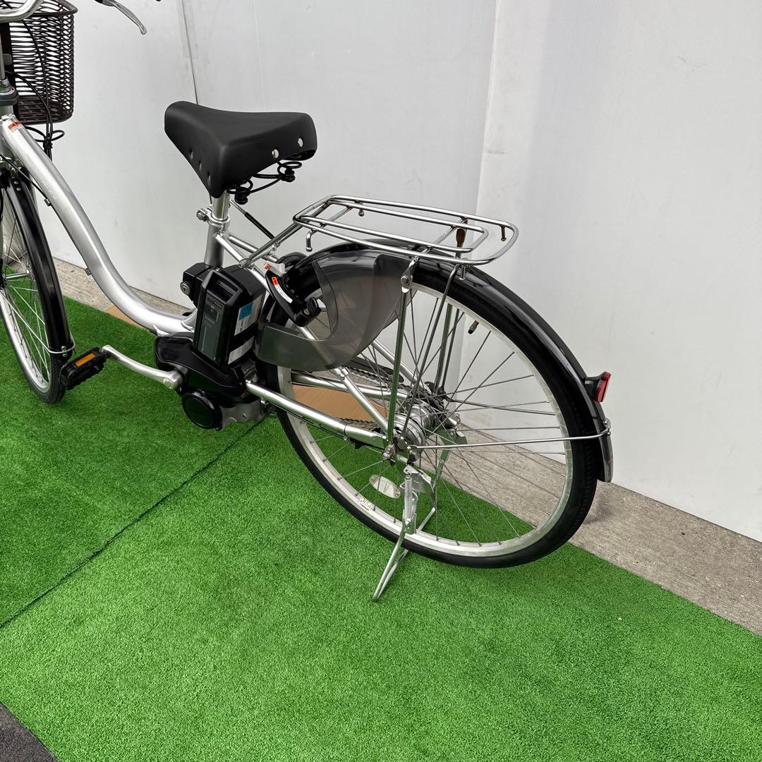 YAMAHAヤマハ電動アシスト自転車26インチ12.3Ah シルバー
