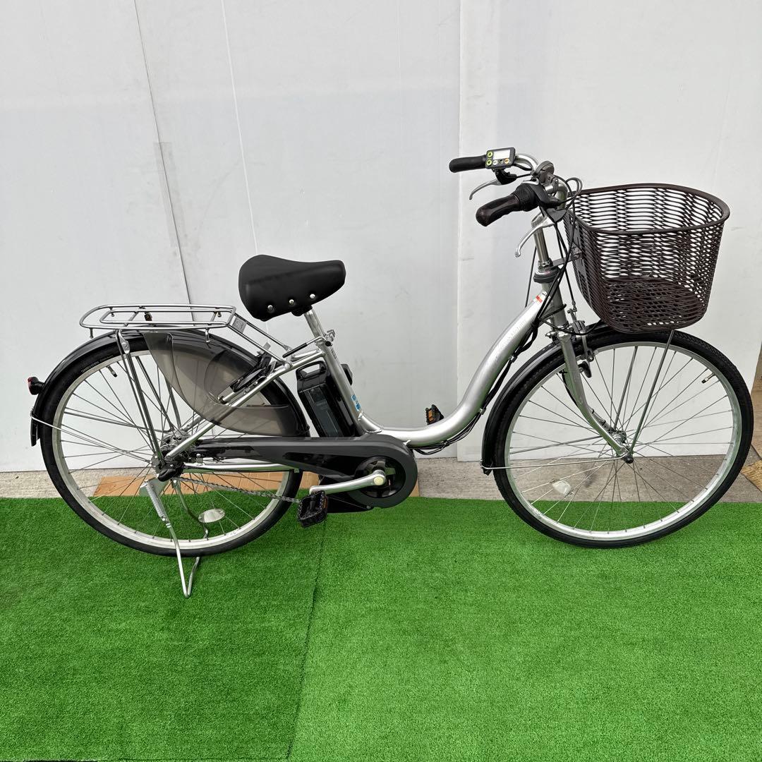 YAMAHAヤマハ電動アシスト自転車26インチ12.3Ah シルバー