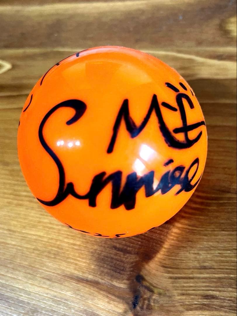 【最終値下げ】超激動 MC SUNRISE サイン入りボール+会場限定CDセット