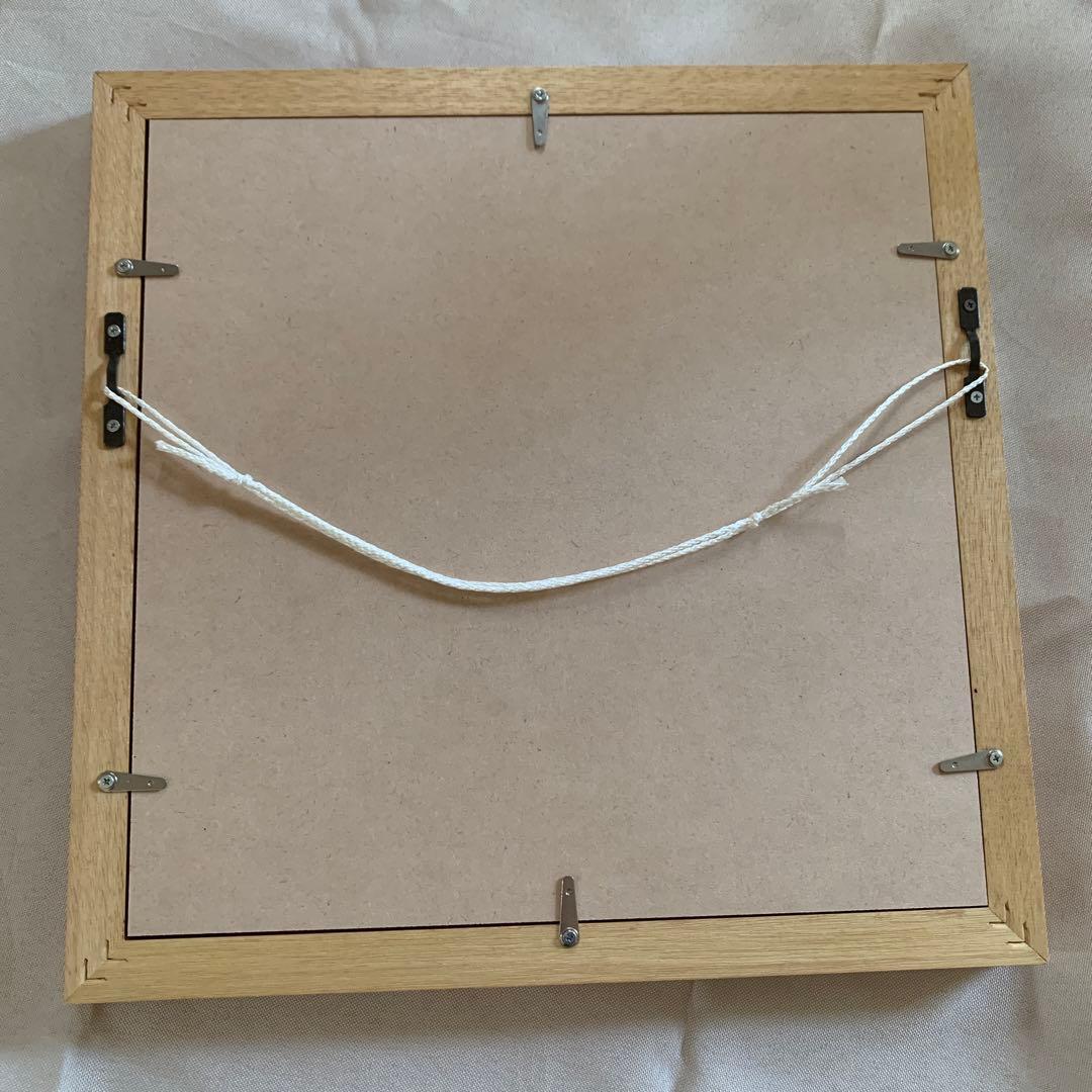 山口一郎　IDEE 無印　木製フレーム　HANA yellow no.1