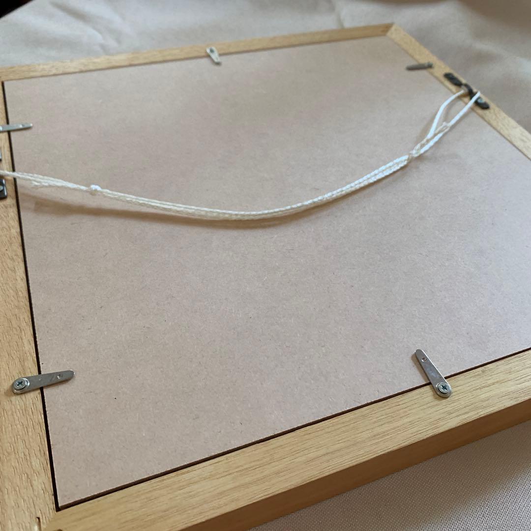 山口一郎　IDEE 無印　木製フレーム　HANA yellow no.1