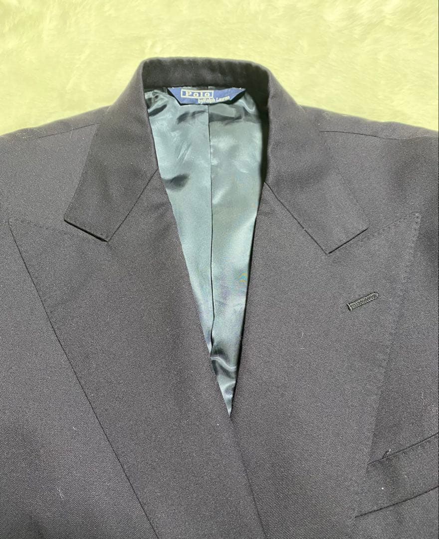 ラルフローレン ネイビー テーラードジャケット