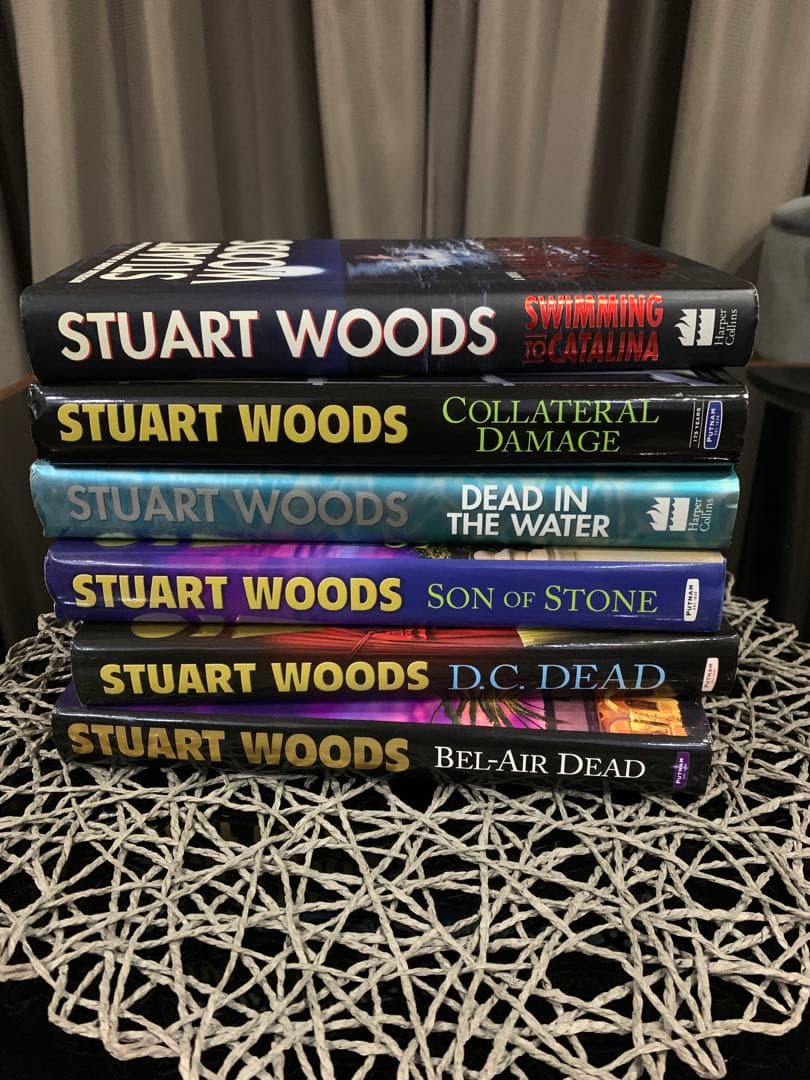 【6冊セット】STUART WOODS 小説 HARDCOVER