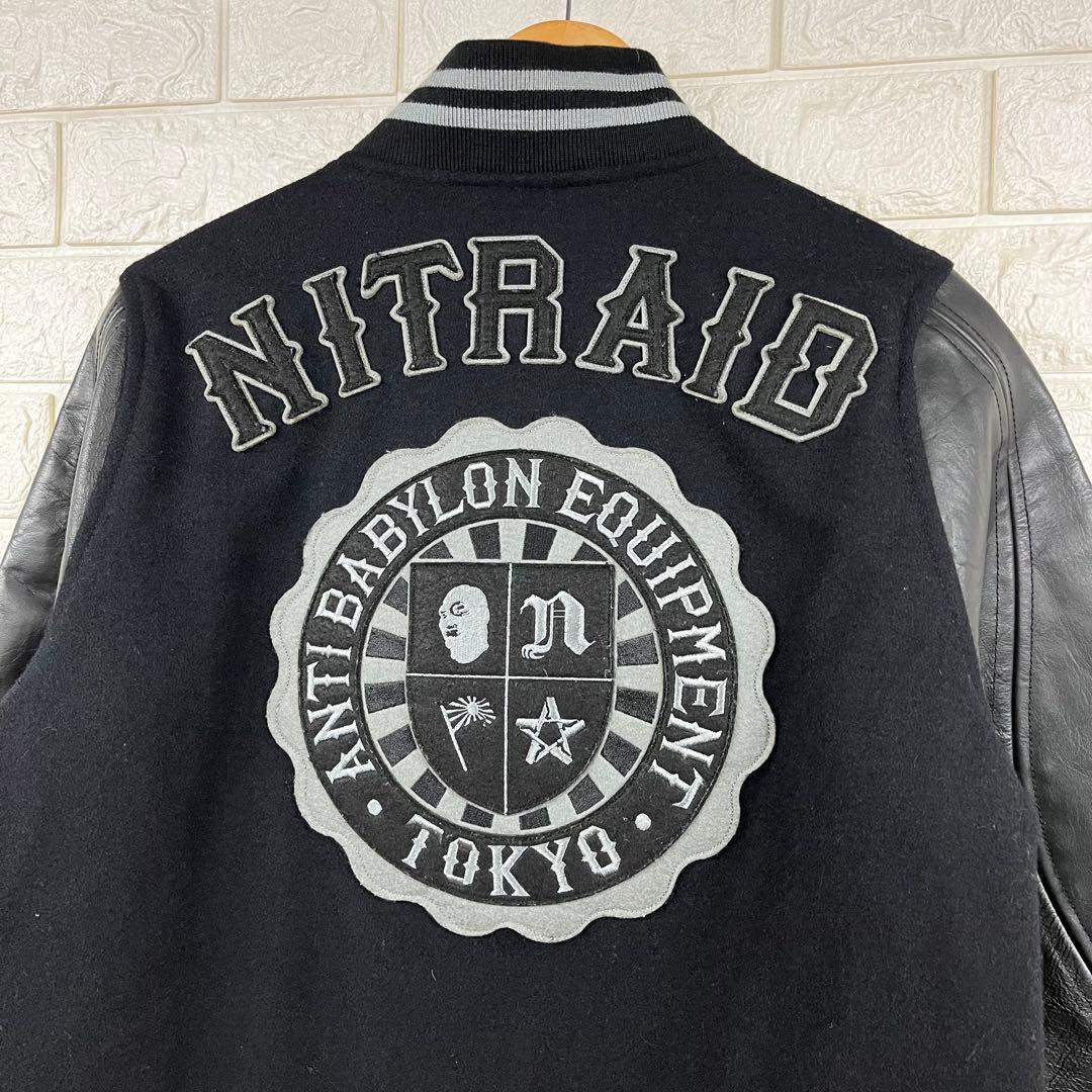 当時物　nitraid ナイトレイド　スタジャン　M山本KID着用 ニトロ