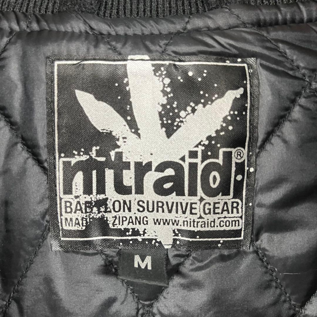 当時物　nitraid ナイトレイド　スタジャン　M山本KID着用 ニトロ