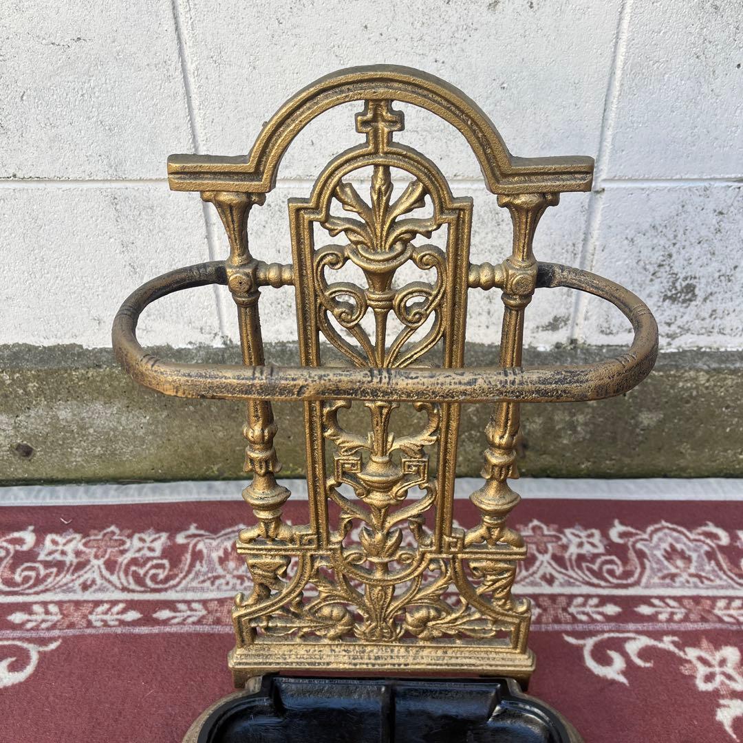 アンティークデザイン◾️アイアン鉄製 傘立て アンブレラスタンド 玄関収納