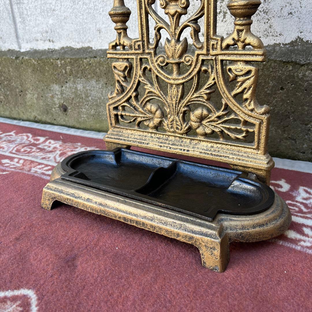 アンティークデザイン◾️アイアン鉄製 傘立て アンブレラスタンド 玄関収納