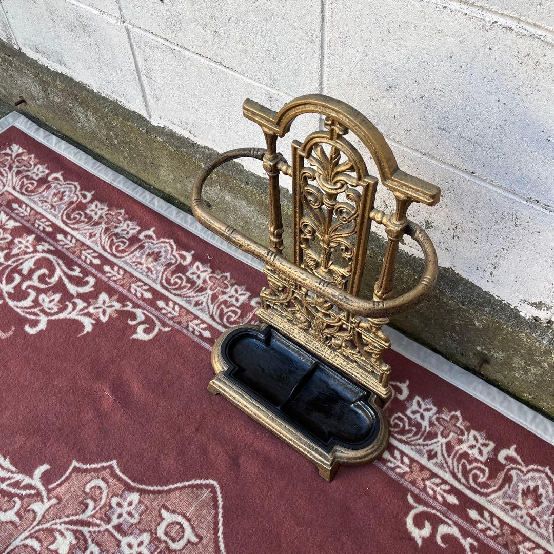 アンティークデザイン◾️アイアン鉄製 傘立て アンブレラスタンド 玄関収納