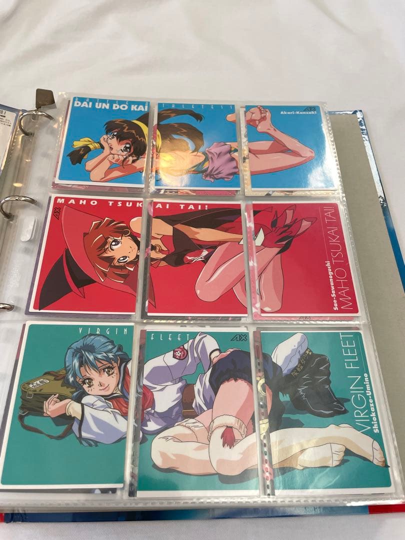 月刊AX 特製トレーディングカードバインダー&トレカコンプリート