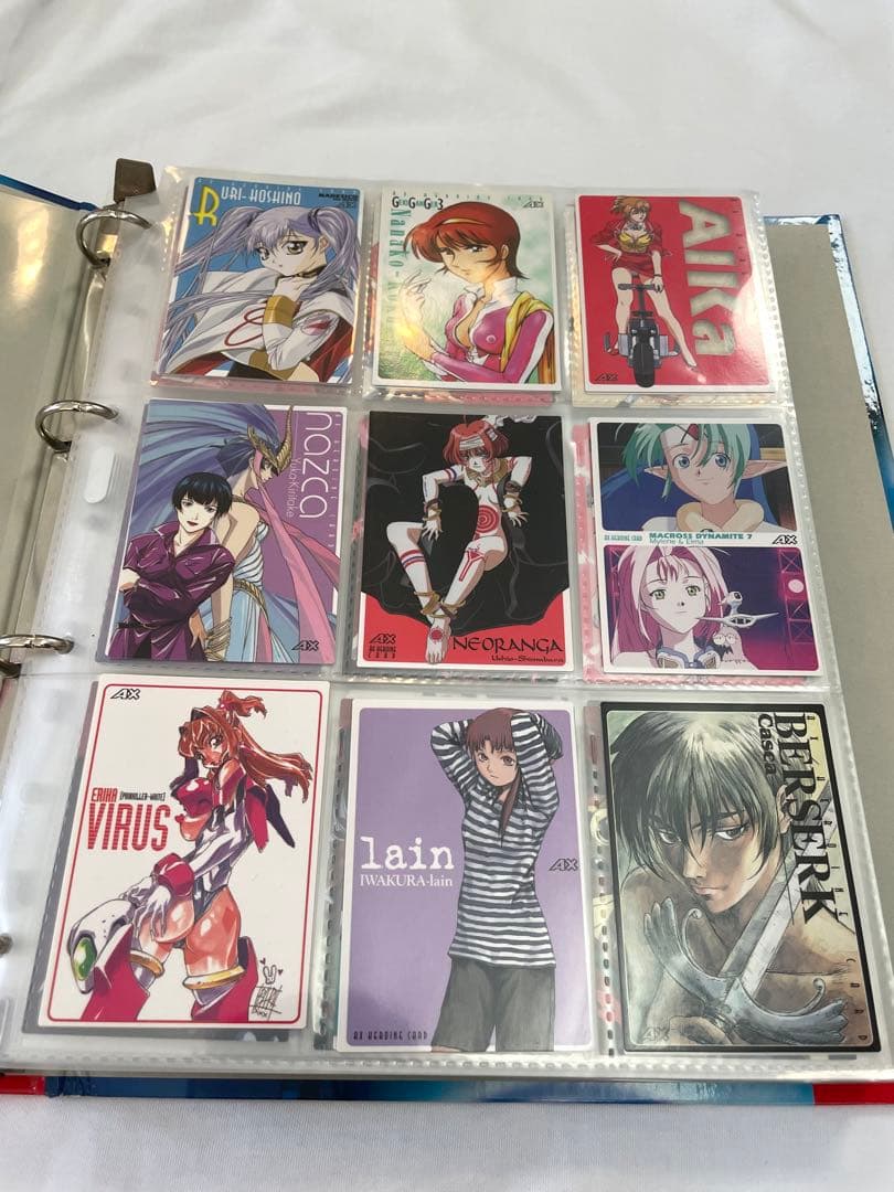 月刊AX 特製トレーディングカードバインダー&トレカコンプリート