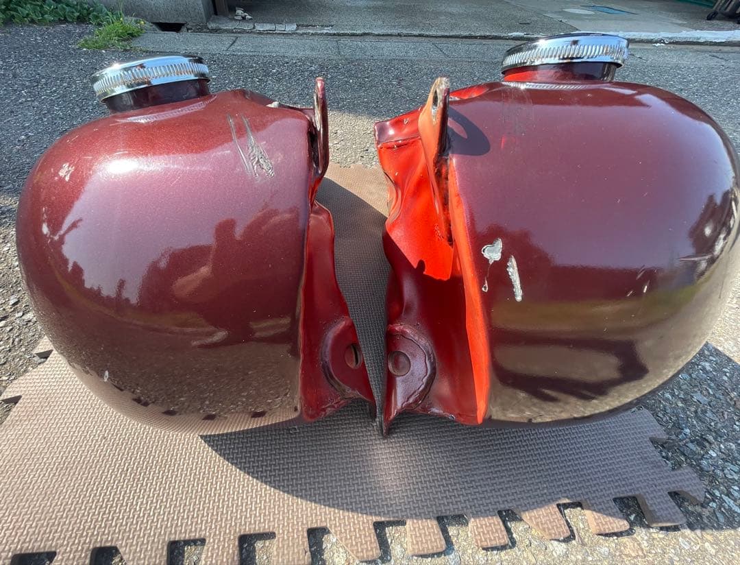 ハーレー　FLH　ガソリンタンク