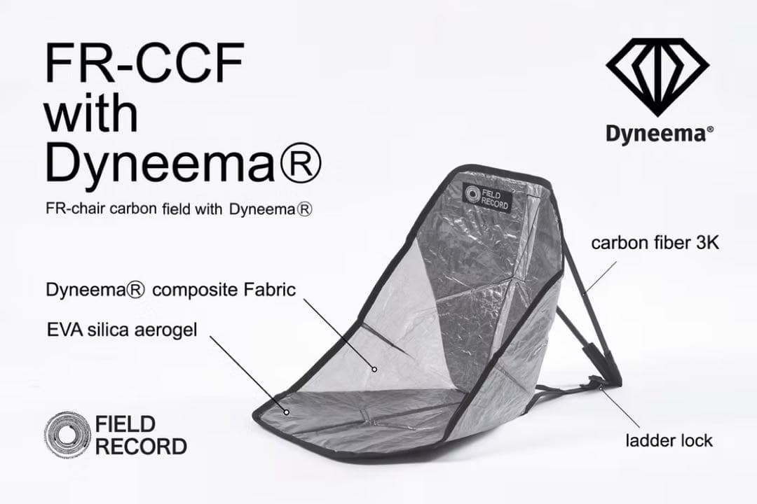 【FIELD RECORD】FR-CCF with Dyneema®期間限定価格