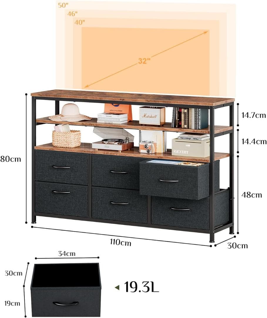 テレビ台 テレビボード 収納付き ハイタイプ テレビラック