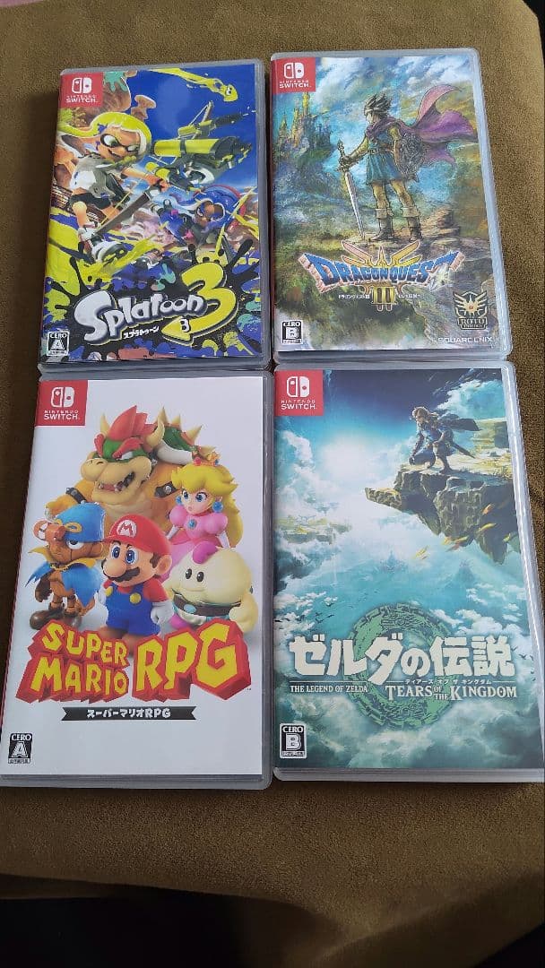 冴*獠様 Nintendo Switch ゲーム4本セット