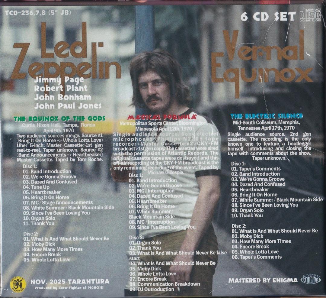洋楽 Led Zeppelin Vernal Equinox + Gift CD