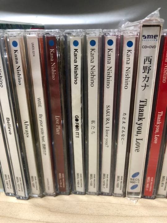 西野カナ CD シングル、アルバムまとめ売り