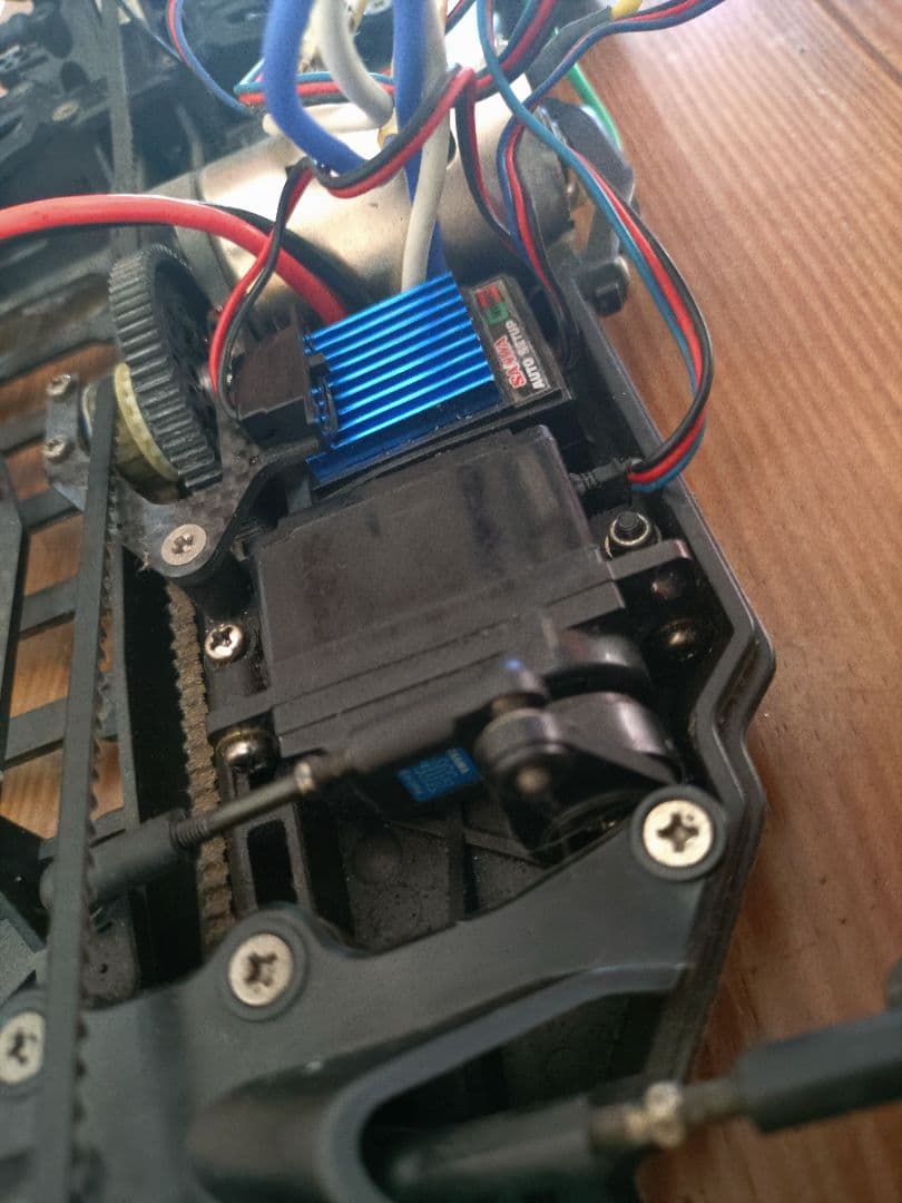 banana　　タミヤ　ta05　シャーシ　アウディA4　ボディ　メカ