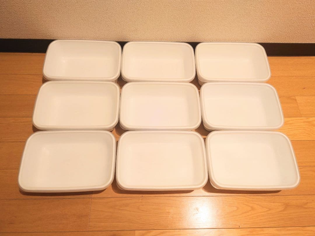 【ばら】野田琺瑯 レンタングル深型 保存容器（WRF-L）