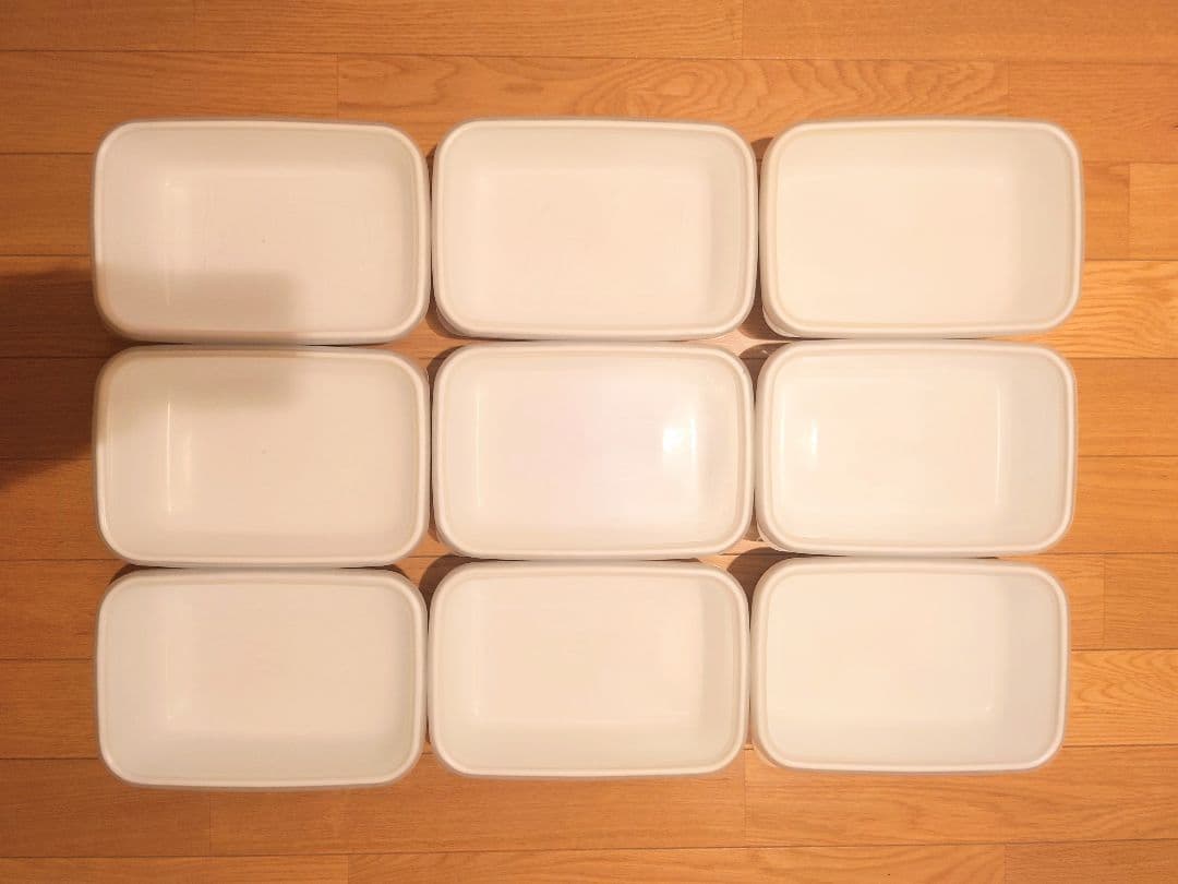 【ばら】野田琺瑯 レンタングル深型 保存容器（WRF-L）