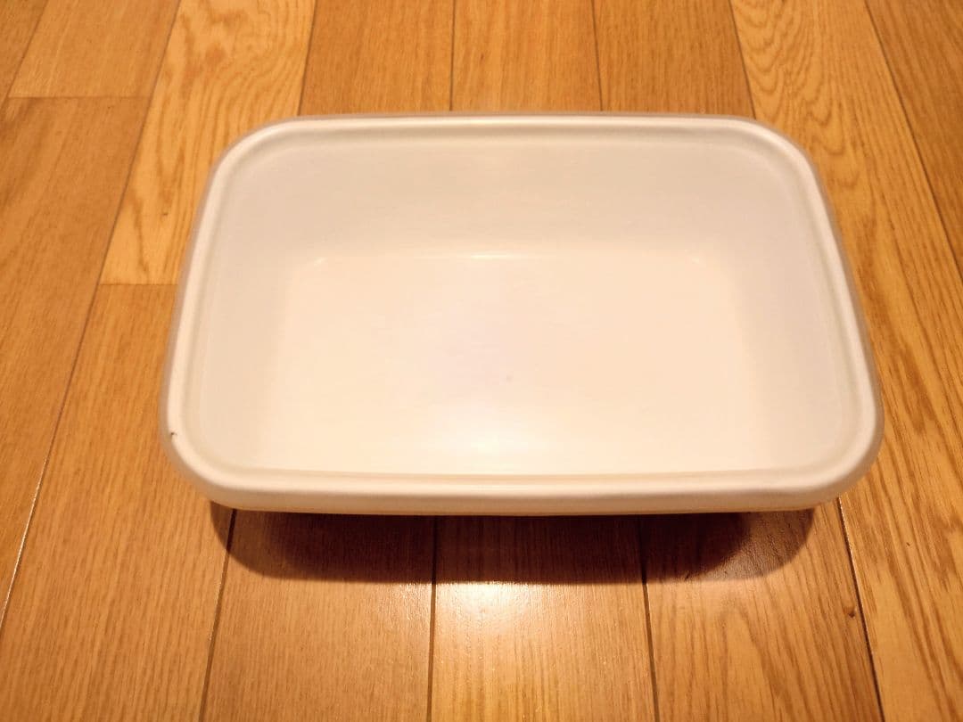 【ばら】野田琺瑯 レンタングル深型 保存容器（WRF-L）