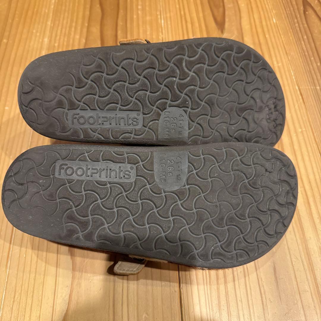 激レア ビルケンシュトック footprints ハラコ サンダル 41