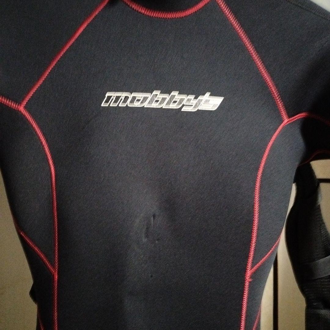 mobbys ウェットスーツ ブラック/レッド　5㍉　11A5（LL）レディース
