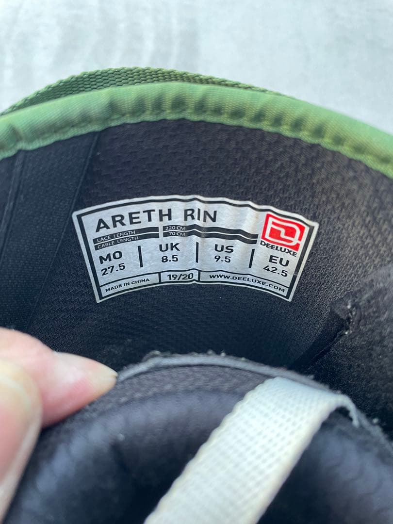 ARETH RIN DEELUXE アース　リン　ディーラックス　27.5cm