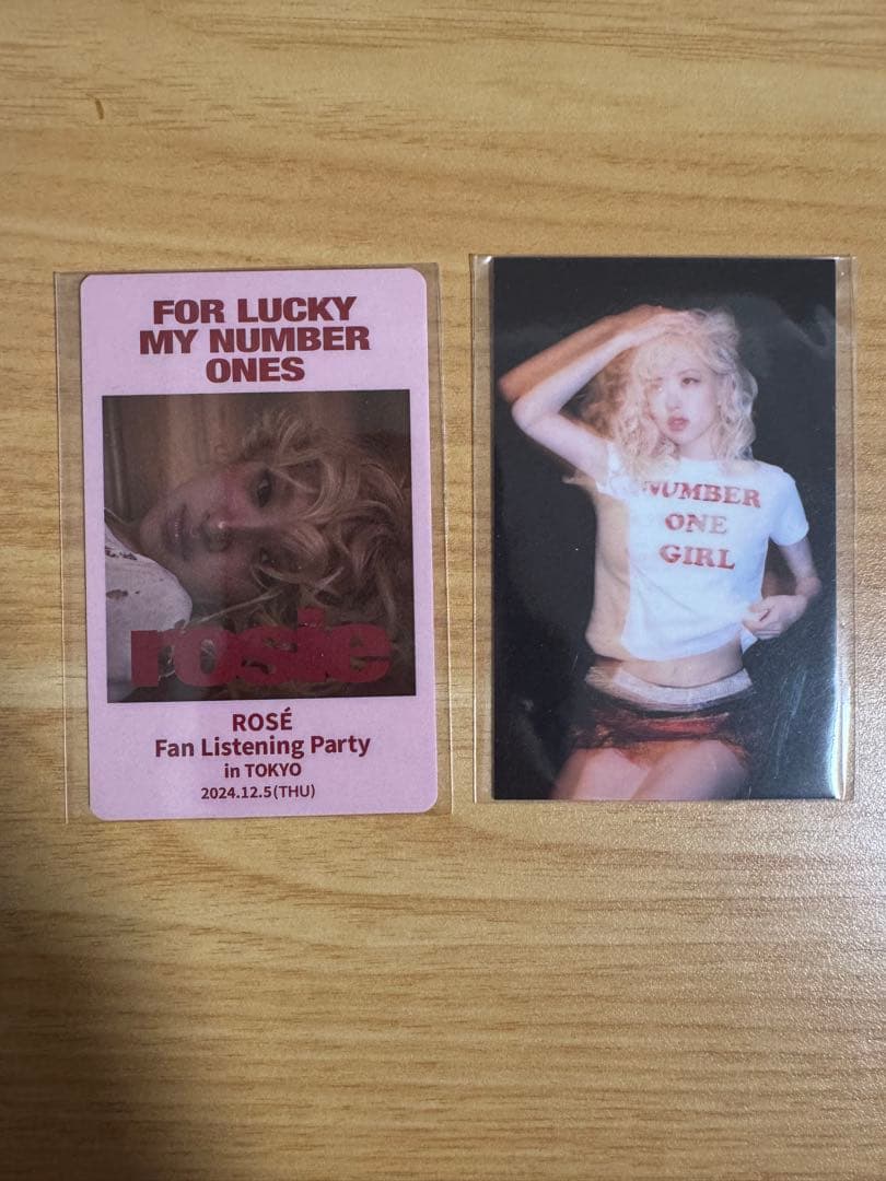 BLACKPINK ロゼ　アルバム　ROSIE 試聴会　東京