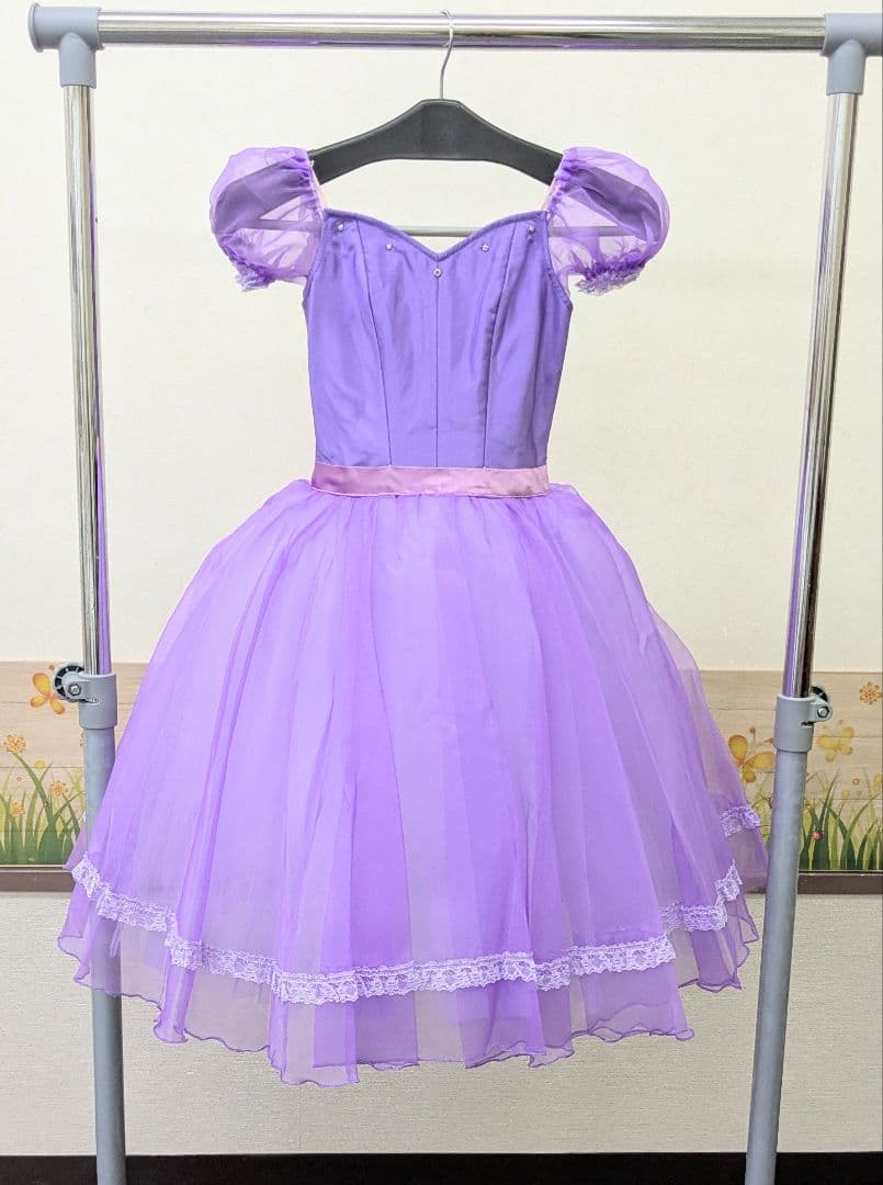 バレエ衣裳/ジュニア 6着セット 頭飾り付き