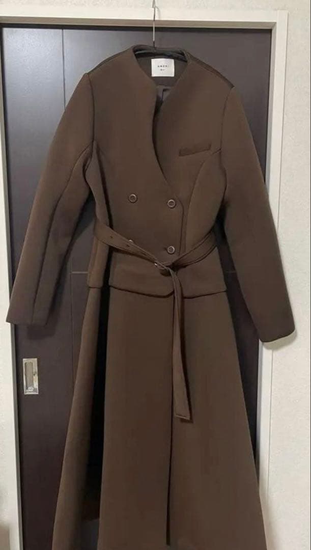 ジャケット・アウター Ameri Cardboard Flare Dress COAT