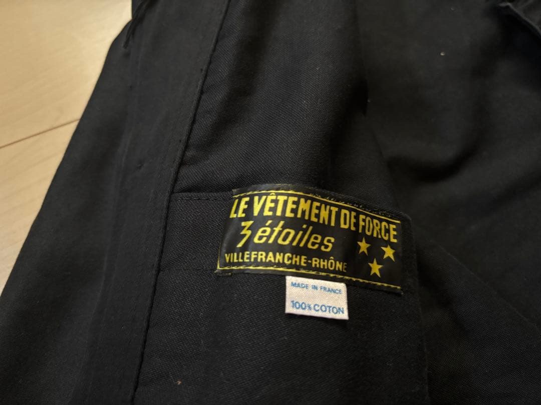 ヴィンテージブラックモールスキン　Le Vetement de Force製