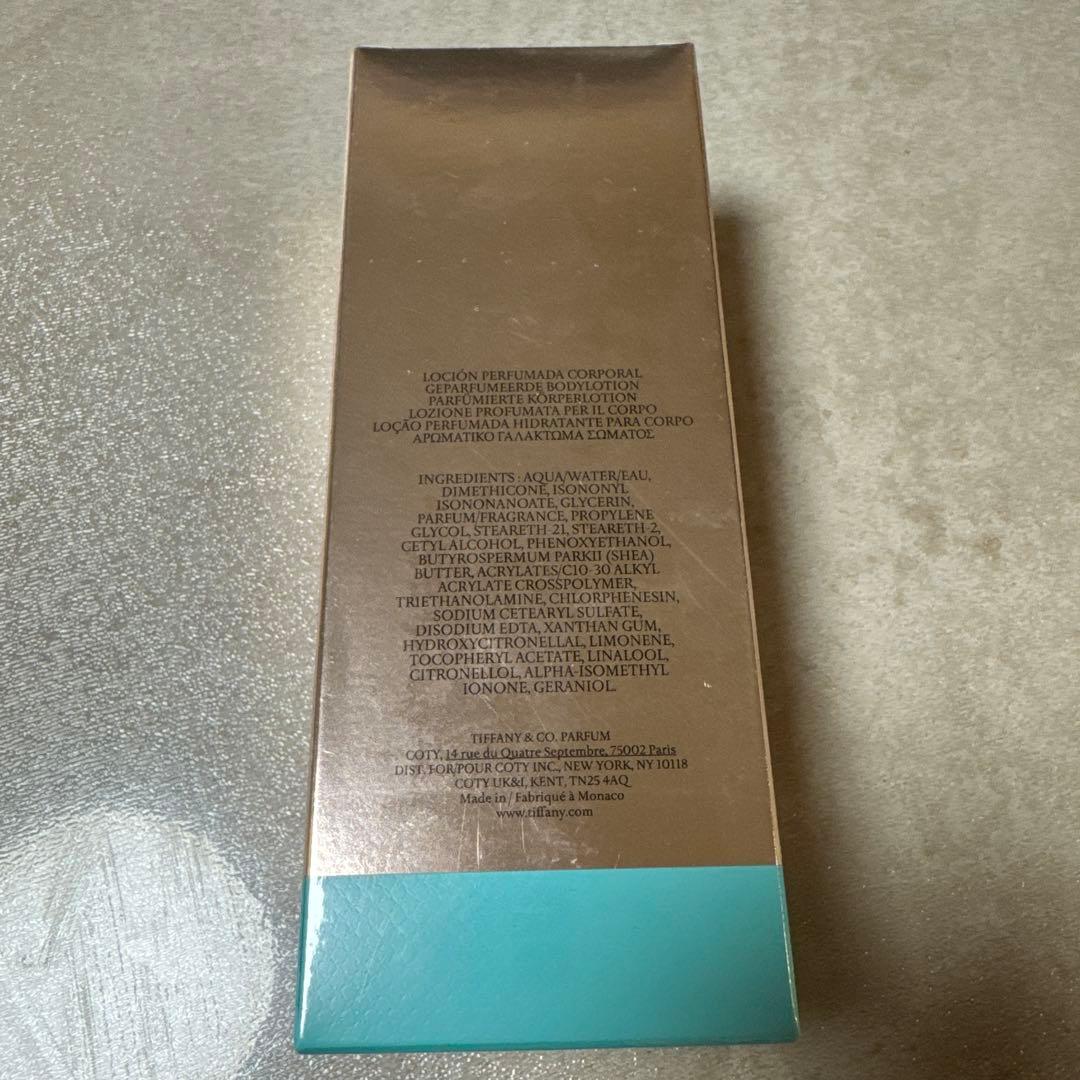 新品Tiffany & Co. Rose Gold ボディローション 200ml